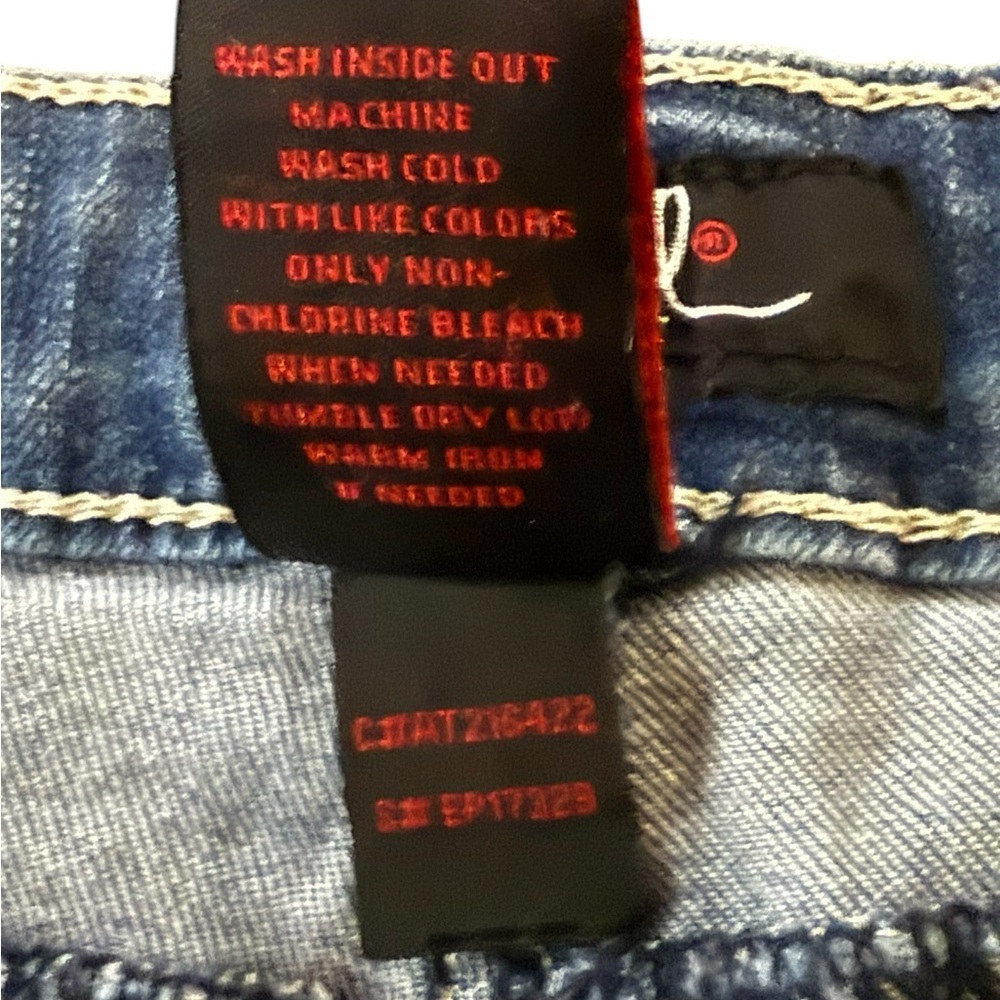 EARL Jeans with Embroidery Size 22 - Picture 7 of 12
